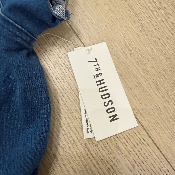 NWT 7th & Hudson blue denim jumpsuit size small women’s - Picture 5 of 8